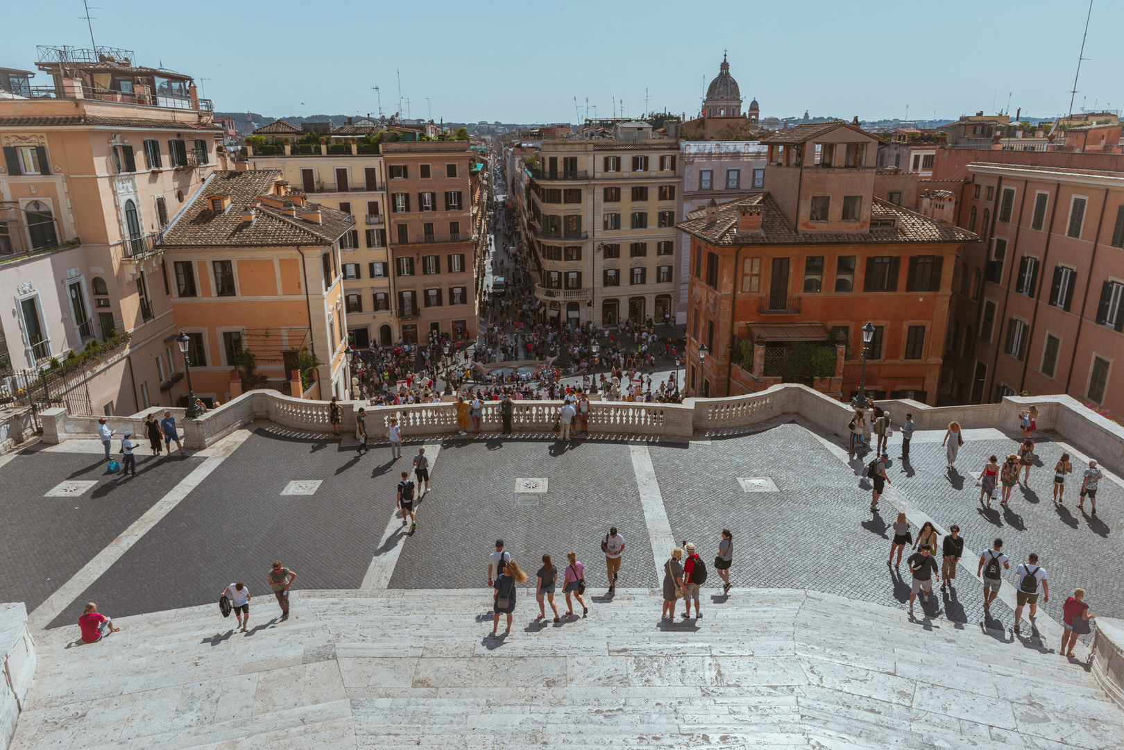 Spanische Treppe in Rom