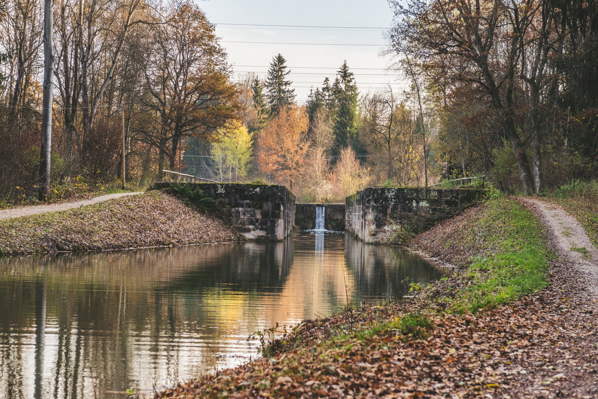 Schleusen am Main-Donau-Kanal