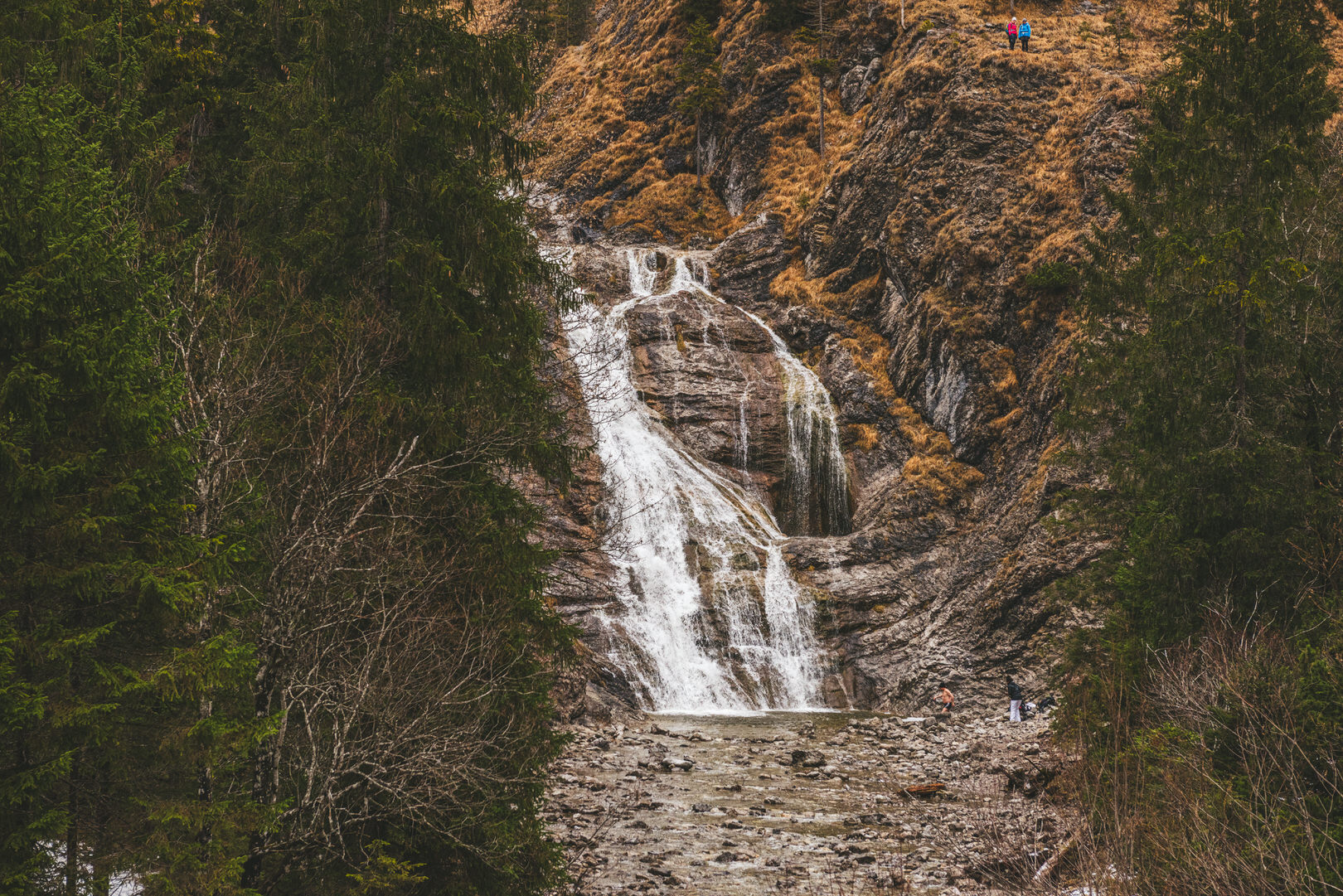 Glasbach Wasserfall, Jachenau