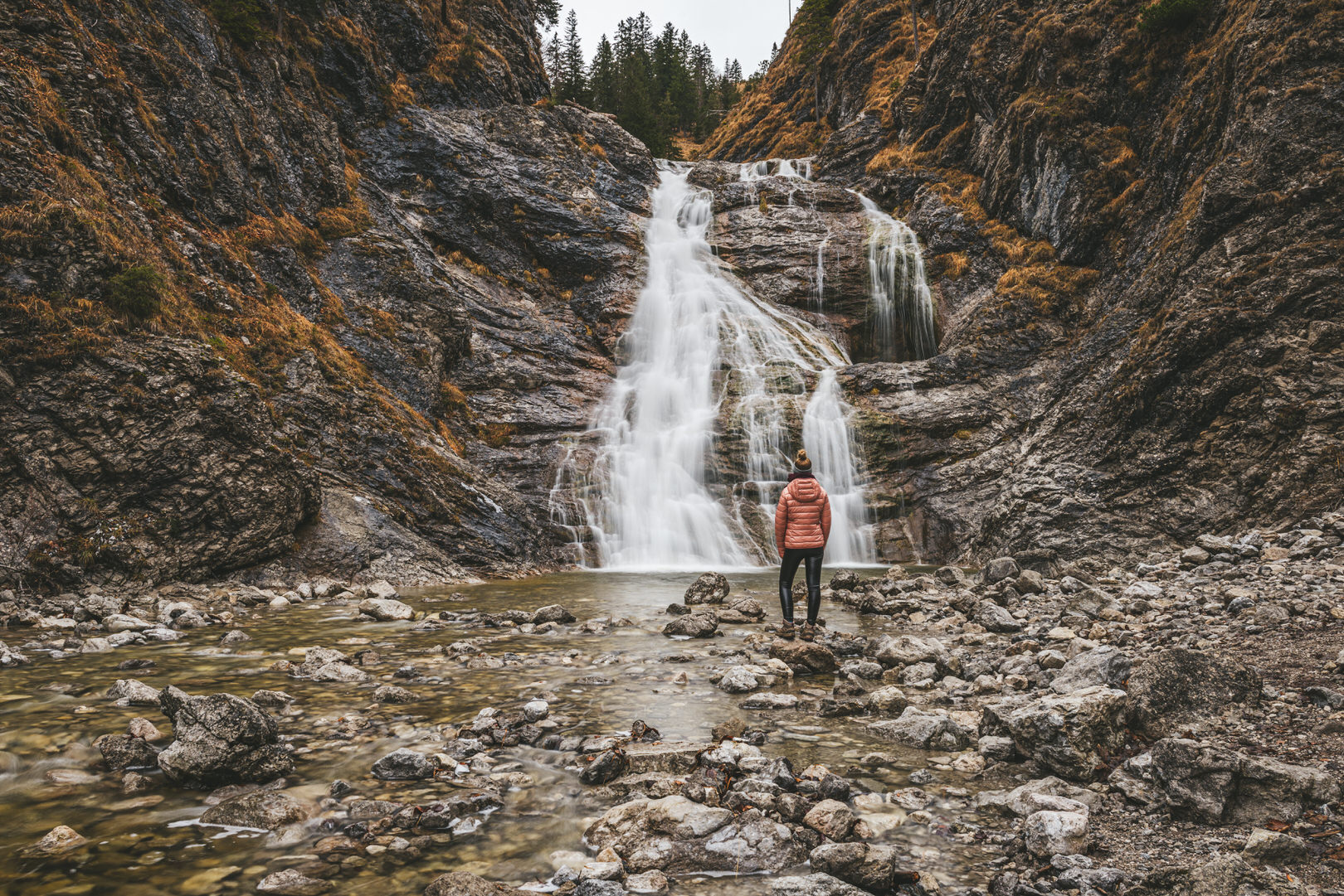 Jachenau Wasserfall Wanderung