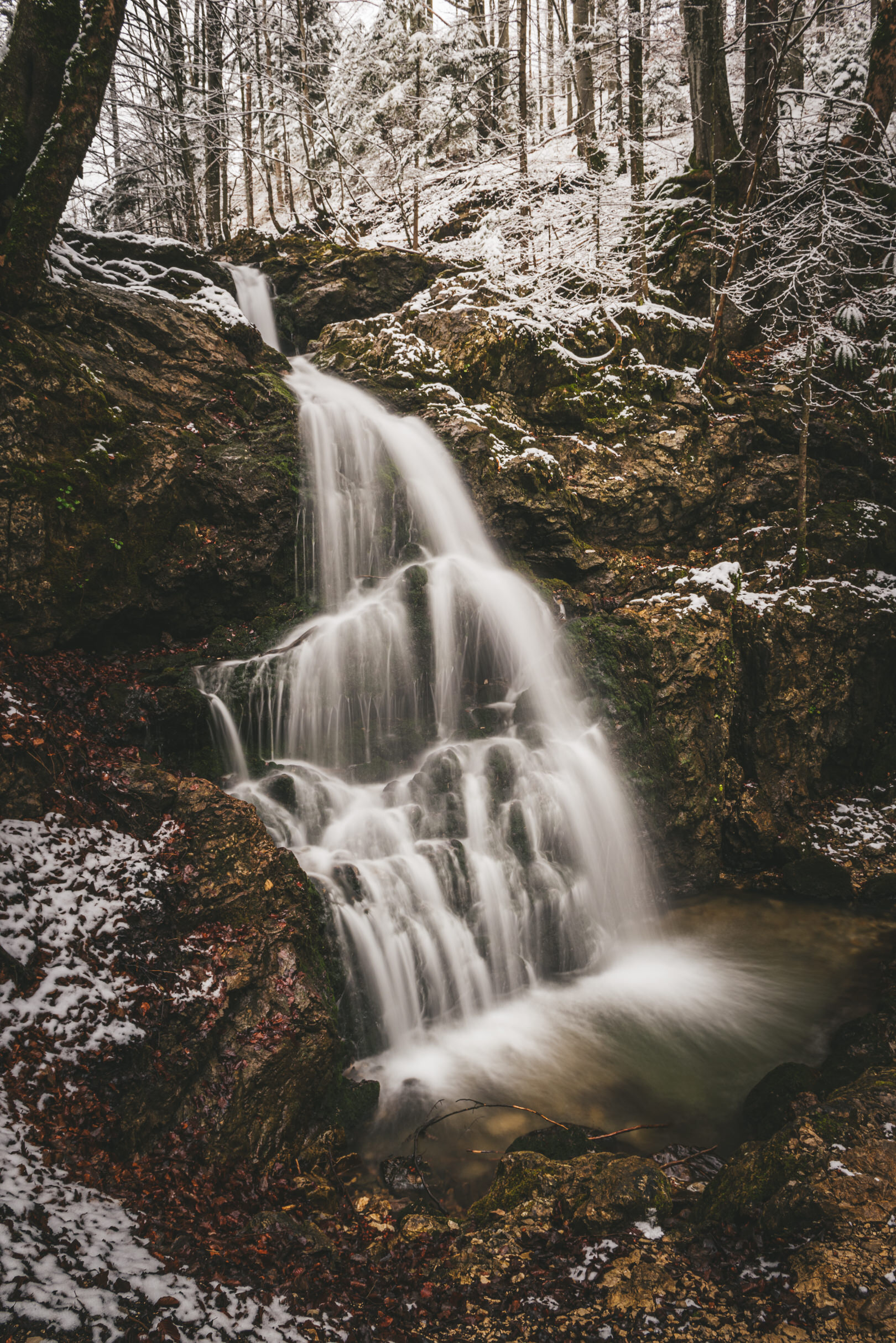 Der schönste der Josefstaler Wasserfälle
